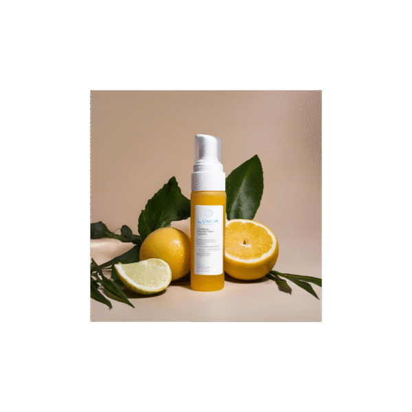 Hydration Cleanser Foam in Use – Clean Skincare Routine by Lumina Naturals